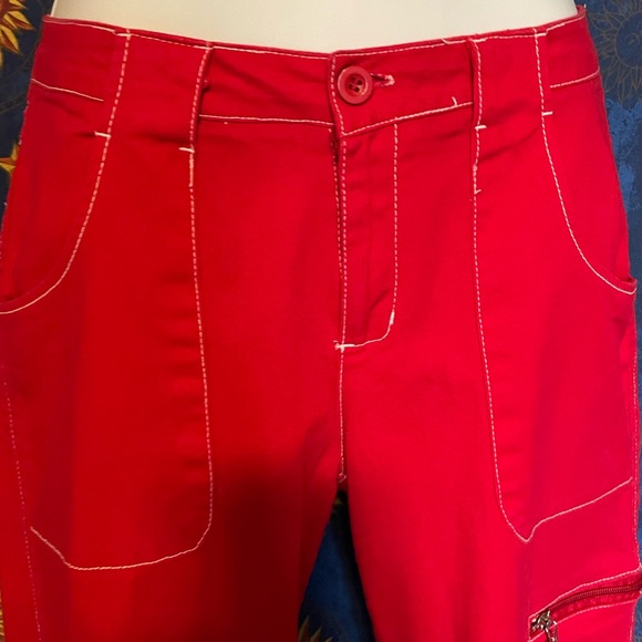 Bebe vintage Y2K cargo capris 7/8 - Picture 2 of 10